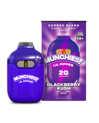 Delta Munchies 10-OH-HHC/10-OH-HHCP Lil Ripper Vape Pen Blackberry Kush, 2 g
