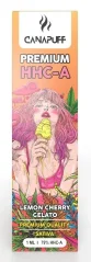 CanaPuff HHCA Penna Vape Monouso Lemon Cherry Gelato, HHCA 79 %, 1 ml