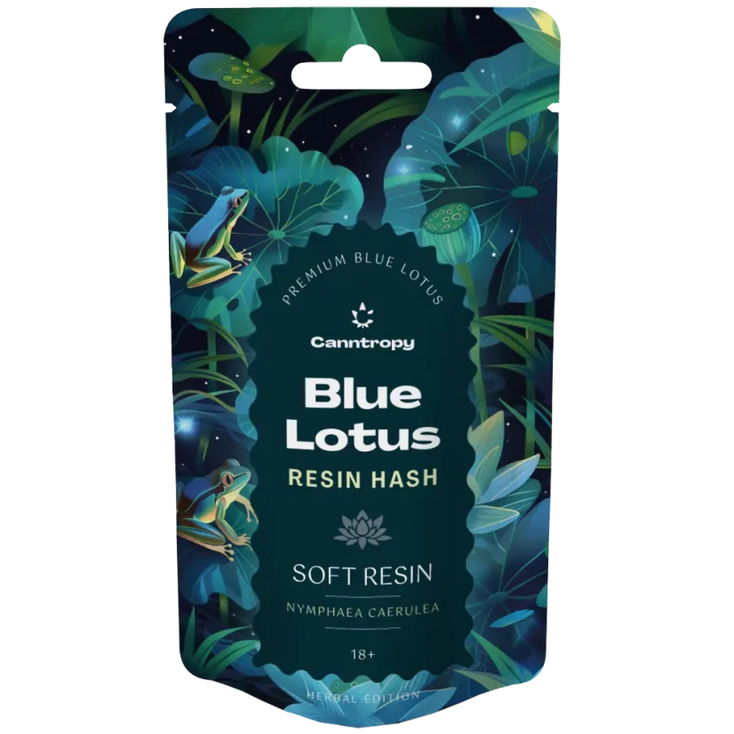 Canntropy Blue Lotus (Nymphaea Caerulea) Soft Resin Hašišs, 1 g - 5 g