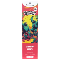 Canntropy CBDP vape pero Banana Runtz, CBDP 88% kakovosti, 1 ml