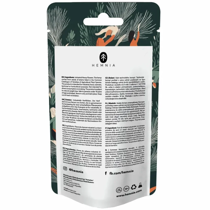 Hemnia CBD Flowers, LA Confidential – Stay Wild, 1 g – 5 g