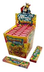 Monkey King KSS bibułki do skręcania z filtrami (o zapachu mimozy), 1 książeczka