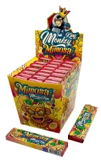 Monkey King KSS lističi za zvijanje s konicami filtrov (z vonjem mimoze), 1 knjižica