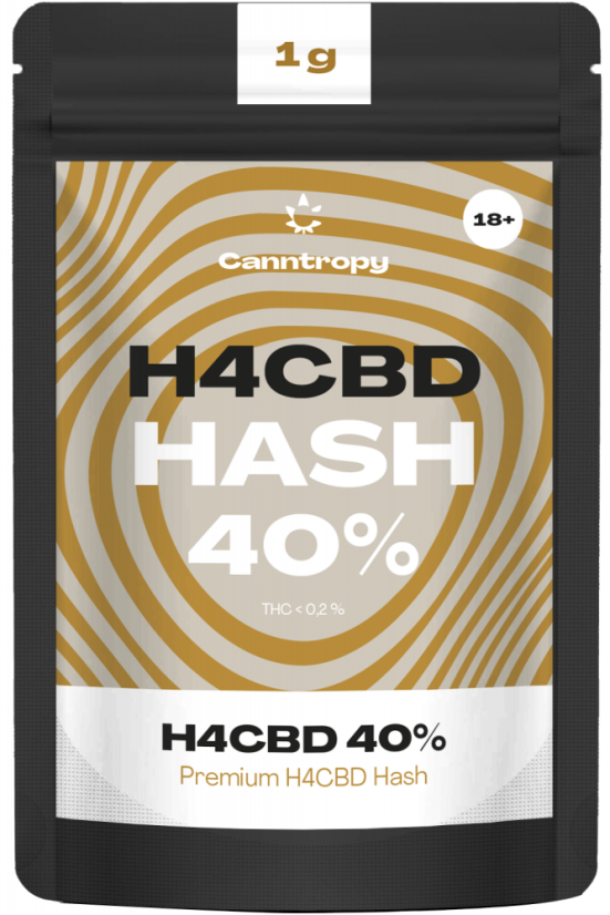 Canntropy H4CBD Hash 40 %, 1 g - 100 g