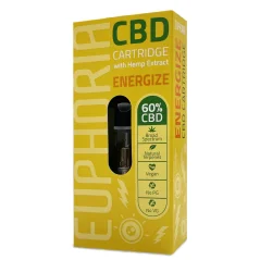 Euphoria CBD Cartridge Energize 600 mg, 1ml