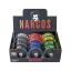 Narcos plastični mlinček, 3-delni, 60 mm - naključno oblikovanje