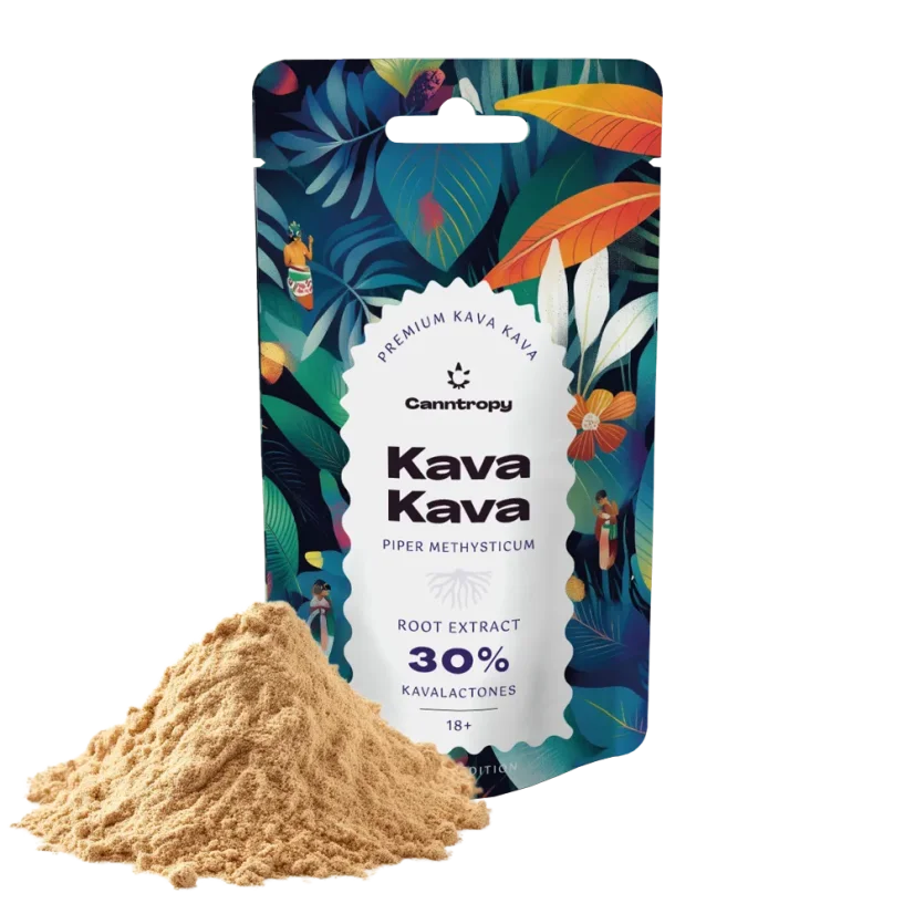 Canntropy Kava Kava (Piper methysticum) ekstrakt z korzenia 30% kawalaktonów, 5g - 100g