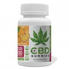 Euphoria CBD Gummies Orange 750 mg CBD, 30 pcs x 25 mg, 90 g