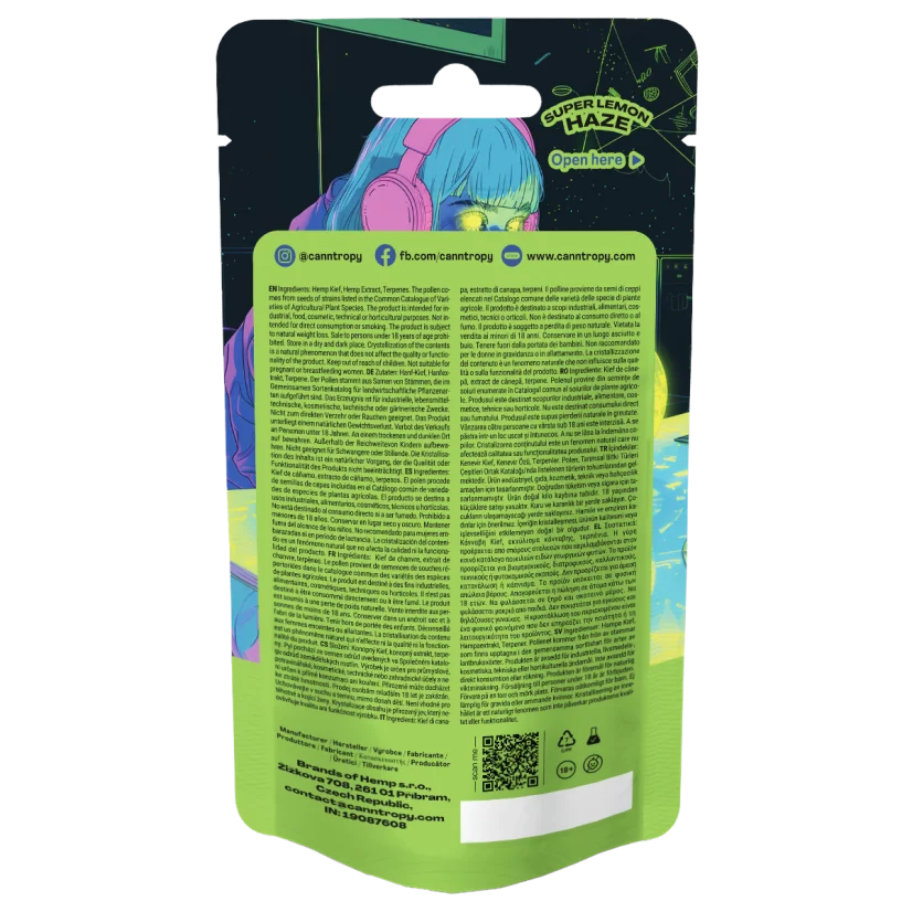 Canntropy HCT Hasz Maroko, Super Lemon Haze, HCT, 1 g - 100 g
