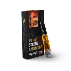 Eighty8 Cartucho E8High Naranja, 96 % E8High, 1 ml