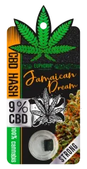 Euphoria CBD Hash 9% Jamaican Dream, 1 g