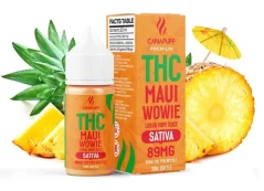 CanaPuff THC+ Liquid Maui Wowie, 89 mg, 30 ml