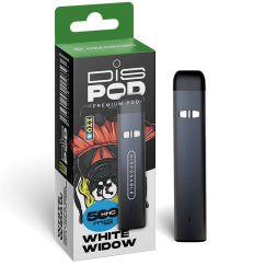Český CBD HHC Vape Pen disPOD White Widow 500 mg, 0,5 ml