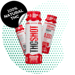CanaPuff THC SHOT - Truskawka 60 ml (THC 30 mg)