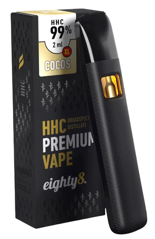 Eighty8 HHC Vape Cocos, 99 % HHC, 2 ml