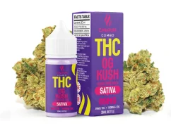 CanaPuff THC+ liquide OG Kush, 89 mg, 30 ml