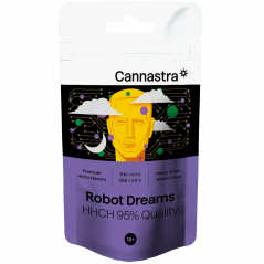 Cannastra HHCH Flower Robot Dreams, HHCH 95% kvaliteet, 1g - 100 g