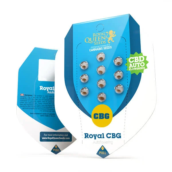 Royal Queen Seeds Семена от канабис Royal CBG Auto (High CBD)