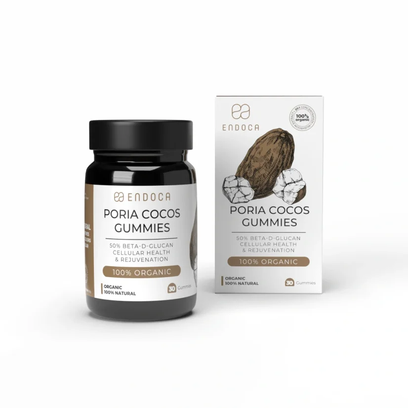 Endoca Poria Pilz-Gummis, 10 mg CBD, 30 Stück, 60 g