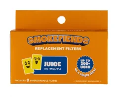 HEMPER Smoke Fiends Προσωπικό Φίλτρο Αέρα - Πακέτο 3 Ανταλλακτικών Φίλτρων - Ανανάς