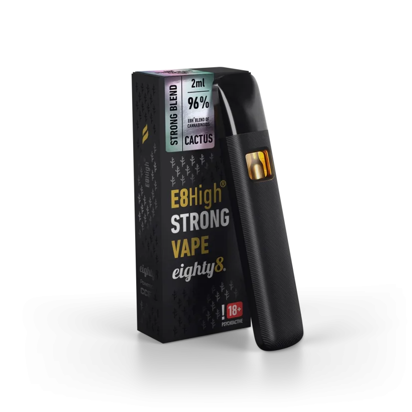 Eighty8 E8High vienkartinis vape Cactus, 96 % E8High, 2 ml