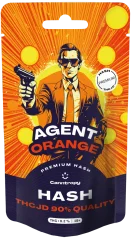 Canntropy THCJD Hash Agent Orange, qualità THCJD 90 %, 1 g - 5 g