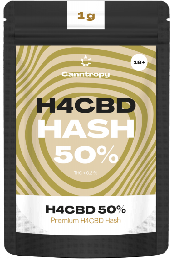 Canntropy H4CBD Hash 50 %, 1 g - 100 g