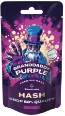 Canntropy CBDP Hash Granddaddy Purple, CBDP 88% kvaliteet, 1 g - 5 g