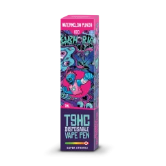 Euphoria T9HC Vape Pen Desechable Sandía Ponche, 2 ml