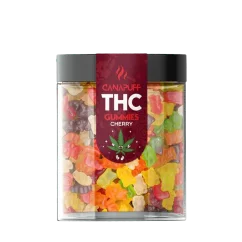 CanaPuff THC+ Gummies Cherry, THC less than 0,2 %, 10 - 50 pcs