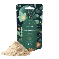 Canntropy Ashwagandha (Withania somnifera) Extrato 5%, 5 g - 100 g