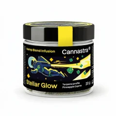 Cannastra Mezcla de cáñamo - Flores molidas Stellar Glow Pineapple Express (20 g)