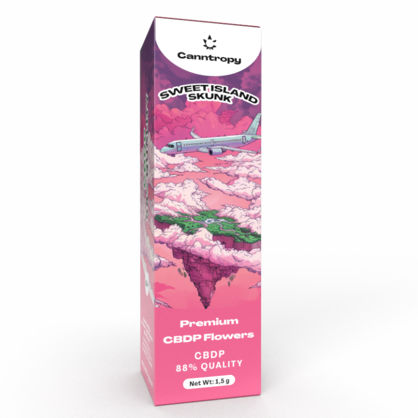 Canntropy CBDP Prerolls Sweet Island Skunk, CBDP 88% kvaliteet, 1,5 g