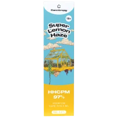 Canntropy HHCPM Vape Pen Super Lemon Haze, HHCPM 97% qualidade, 2 ml
