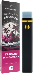 "Canntropy THCJD" vienkartinis Vape Pen "Tropicana" sausainiai, THCJD kokybė 90 %, 1 ml