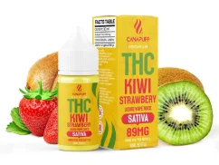 CanaPuff THC+ liquid Kiwi Strawberry, 89 mg, 30 ml
