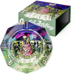 Best Buds kristall tuhkakapp koos kinkekarbiga, pulmatort