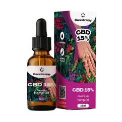 Canntropy CBD Hamp Olie, 15 %, 1500 mg, 10 ml