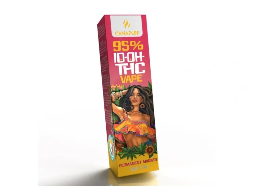 elfbar elfa master akku CanaPuff 10-OH-THC Disposable Vape Pen Permanent Marker, 10-OH-THC 95 %, 1  ml