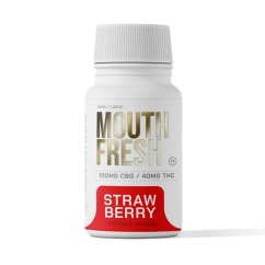 Czech CBD THC rinfrescante per l'alito Fragola, 40 mg THC, 40 ml