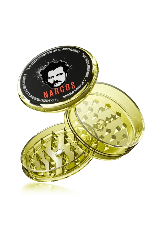 Narcos plastični mlinček, 3-delni, 60 mm - naključno oblikovanje
