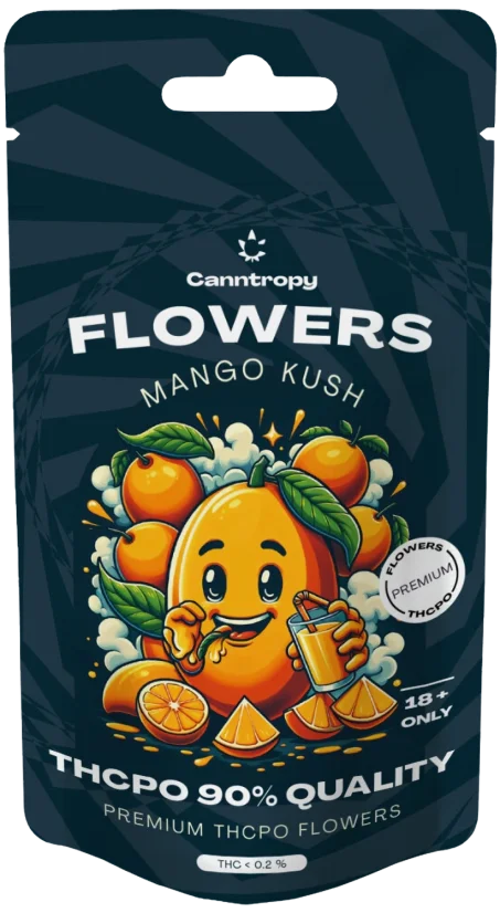 Canntropy THCPO Flower Mango Kush, jakość THCPO 90%, 1 g - 100 g