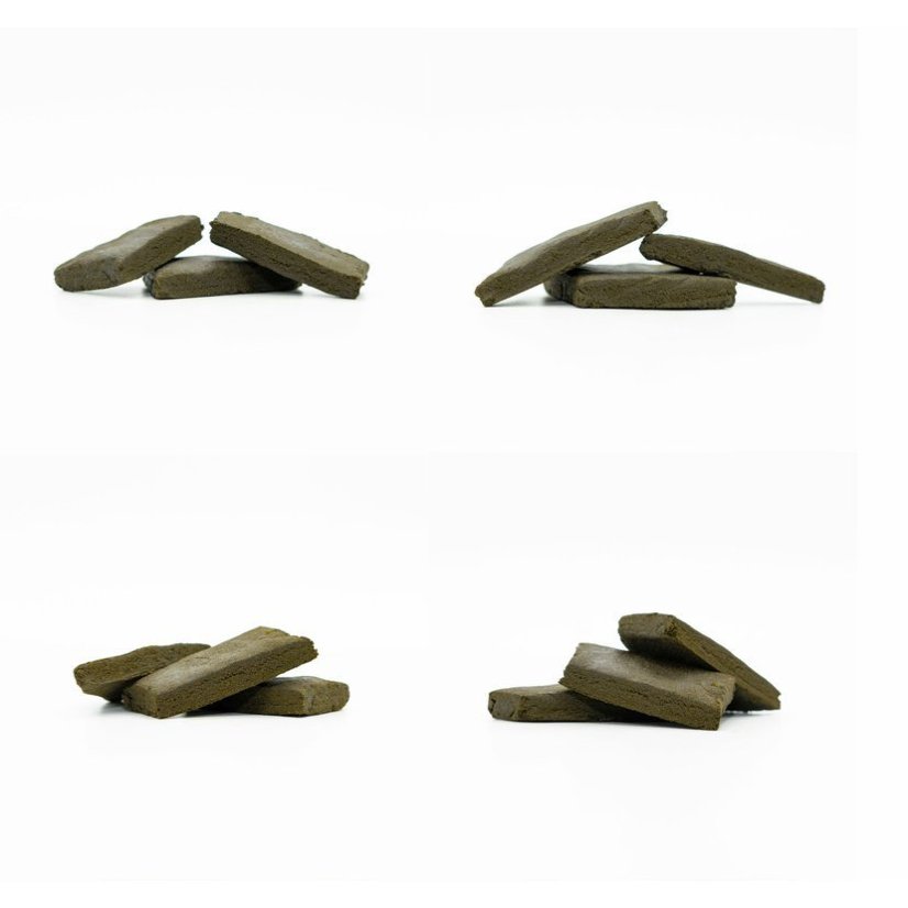 Συσκευασία δειγμάτων H4CBD Hash - 30 %, 40 %, 50 % και 60 %, 4 x 1 g