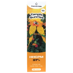 Canntropy HHCPM Caneta Vape Tangie Sunrise, HHCPM 97% de qualidade, 1 ml