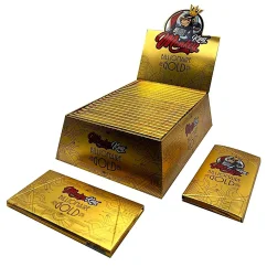 Monkey King KSS rullpapper med filtertips Billionaire Gold, 1 häfte