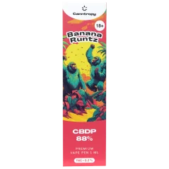 Canntropy CBDP Vape Pen Banana Runtz, CBDP 88% качество, 1 ml