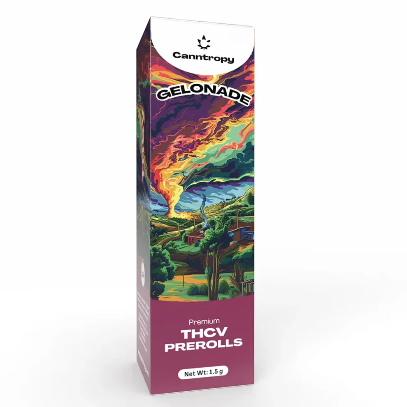Canntropy THCV Prerolls Gelonade, ποιότητα THCV 96%, 1,5 g