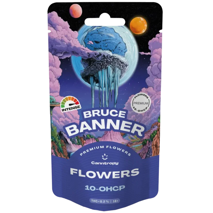 Canntropy 10-OHCP Flower Bruce Banner, 10 % 10-OHCP, 1 – 100 g
