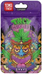 Euphoria THCV Gummies Grape, 5 sztuk x 2 mg, 10 mg