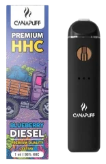 CanaPuff Vape pen BLUEBERRY DIESEL 96% HHC, 1ml